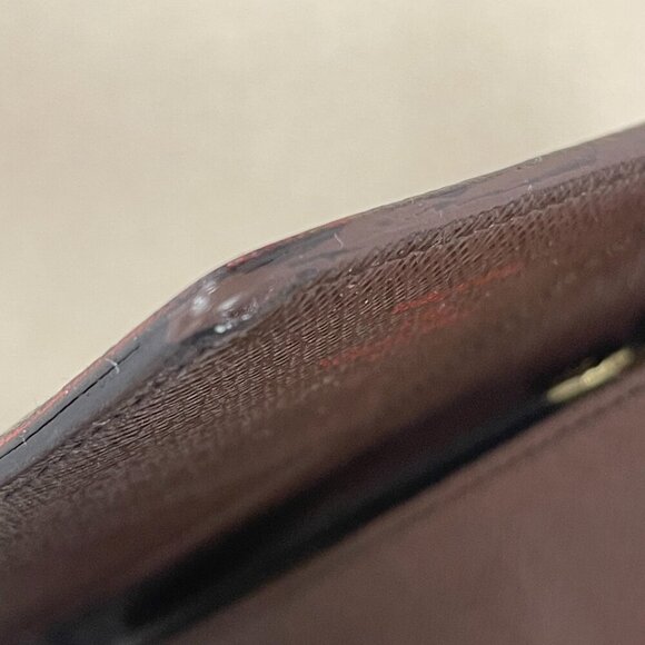 Louis Vuitton Porte Feuille Brazza Damier Ebene - Preowned - Picture 15 of 16